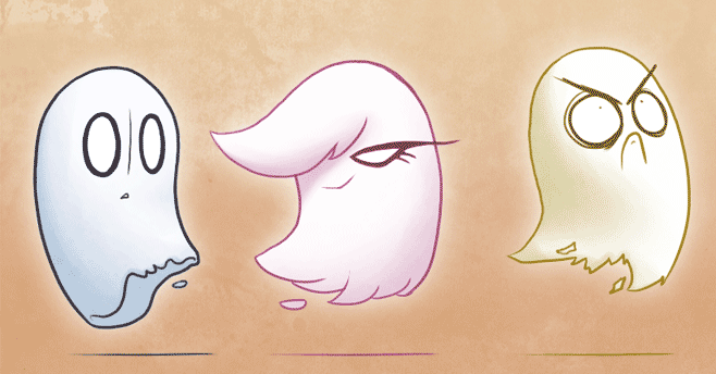 Undertale Science The Ghosts Of Undertale Art By Acrosanti This
