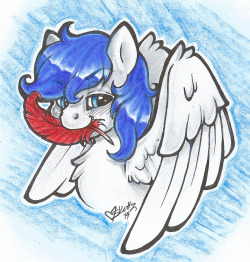 ._. I hope these look okay. Pony bust commish