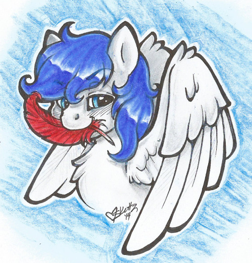 ._. I hope these look okay. Pony bust commish for anonymous-pegasus <3 crop it as you need it for an icon/avatar :3