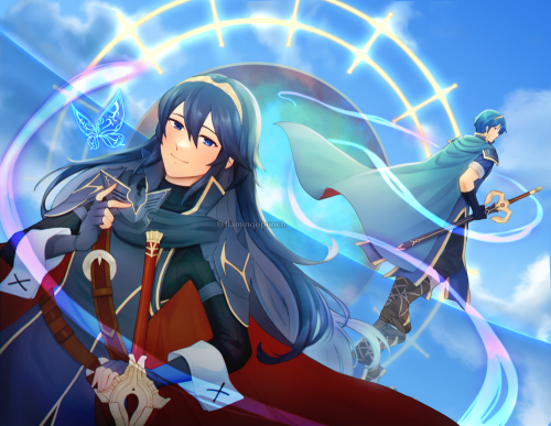 Legacy—happy birthday to Lucina and happy 32nd Anniversary to Fire Emblem!