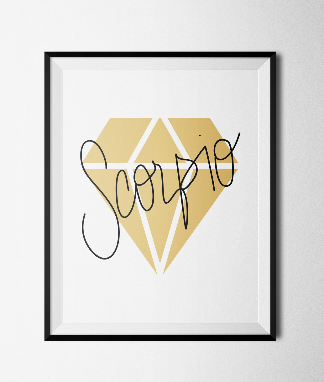 zodiaccity:  New Scorpio print added to the ZodiacCity shop!! Shine bright like the