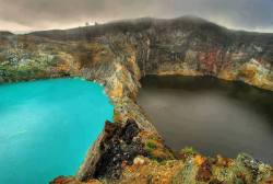 mentalalchemy:  The Lakes of Mount Kelimutu,