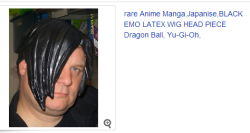 frogeprince:  frogeprince:  rare latex anime hair  japanise