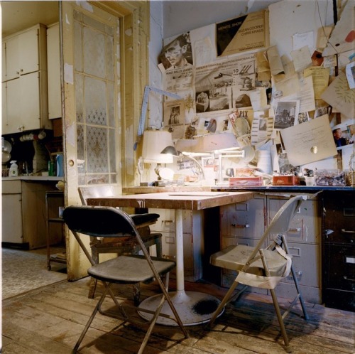 robert-hadley:Louise-Bourgeois New York apartment / studio. Photo - François-Halard