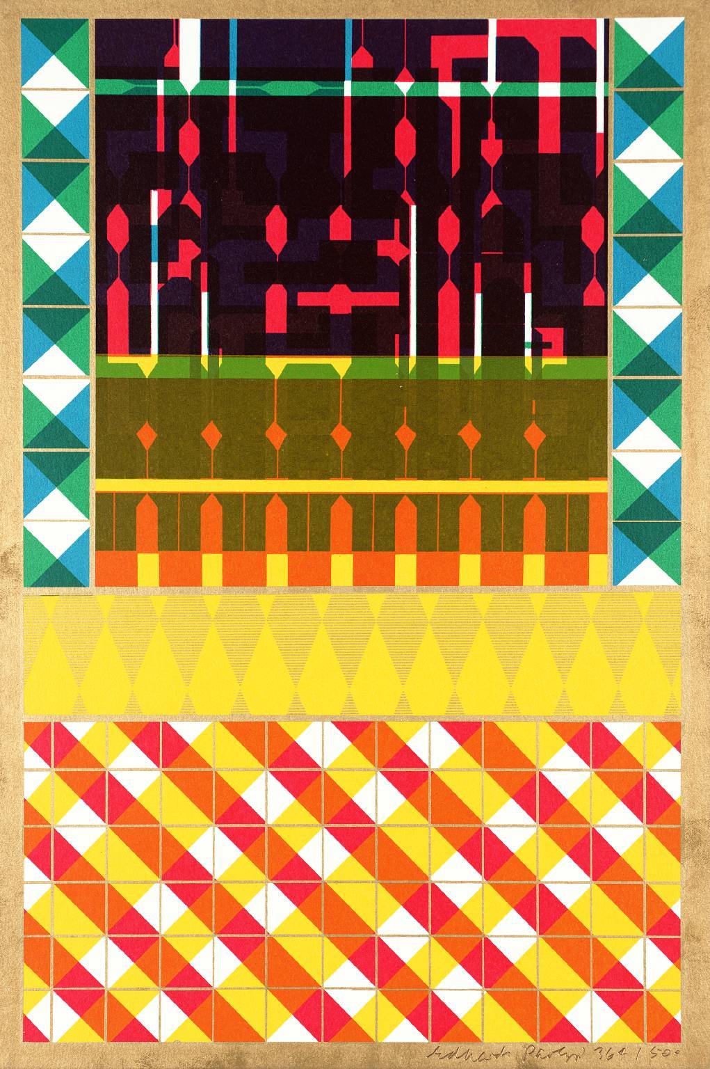 Eduardo Paolozzi, Cover for a Journal, 1967