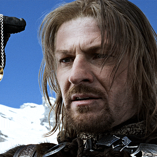 SEAN BEAN As BOROMIR The Lord Of The Rings: Fellowship Of The Ring (2001) Dir. Peter Jackson