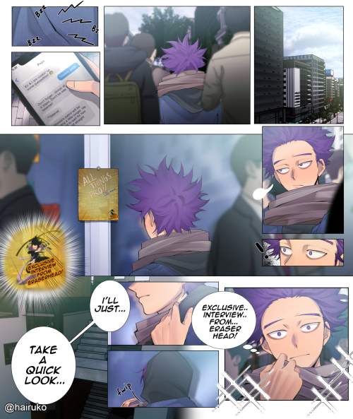 hairuko:Shinsou ft. erasermic family! Extra pages can be found on my Patreon!
