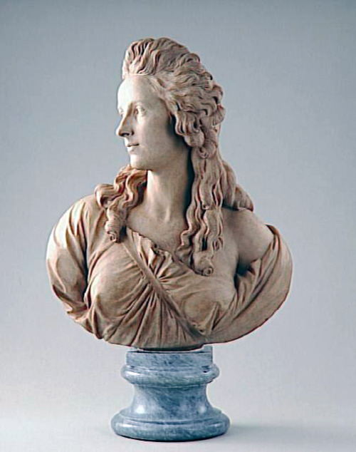 Elisabeth Vigee-Le Brun by Augustin Pajou, 1783
