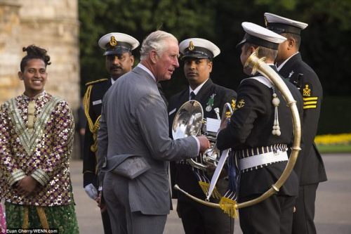 millasmehaboob:16 August 2017Prince Charles, The Duke of Rothesay, and Prince William, The Earl of S