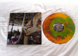 youblewme:  Dikembe- Broad Shoulders (3rd Pressing: Yellow W/ Blue + Red Starburst /150) 