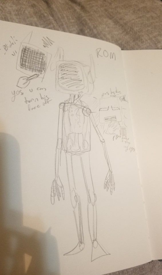 My Sibling Got Back Into Ub Funkeys So I Told Her I'd Draw One For Them So Have A Quick Midnight Like