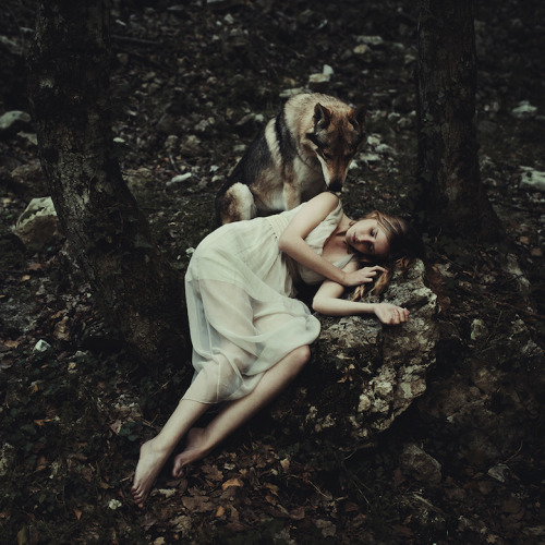 mymodernmet:Interview: Alessio Albi’s Evocative Portraits Blend the Natural Beauty of Women with Nat