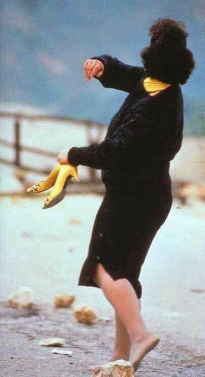 meghli:  One of the most iconic photographs taken during the first intifada: Micheline