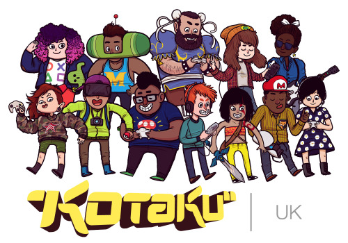 Hey check out the launch of Kotaku UK for two reasons:1. they are cool2. I did the character illustr