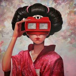 beautifulbizarremag:  Love this painting, “Clarity II” by Aaron Jasinski 