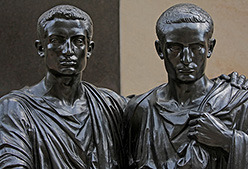 gattacats:Roman History: The Gracchi brothers  Tiberius and Gaius attempts to pass a land reform leg