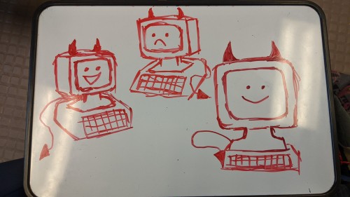 Here's Some Drawings Of Edgar I Did In Therapy Last Monday And Kept Thinking "I Should Post That" And