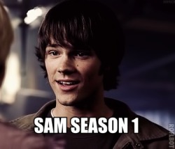 fangirlranting:  SAM LOOKS SO DIFFERENT BUT