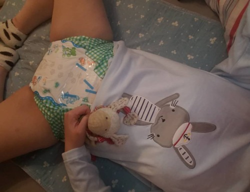 Heia fertig für die Nacht&hellip;. #abdl #abdlcouple #abdlgermany #babygirlddlg #baby #diapergirl #d