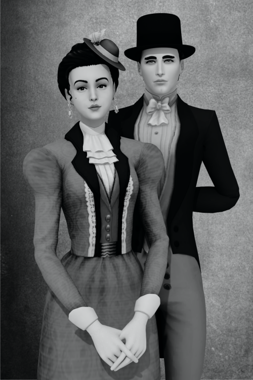 1890-1940 // Portraits Of Caleb & Lilith Vatore