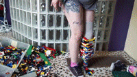 perpetualvelocity:wired:buzzfeed:Wow. This girl built a prosthetic leg for herself out of legos. OUT