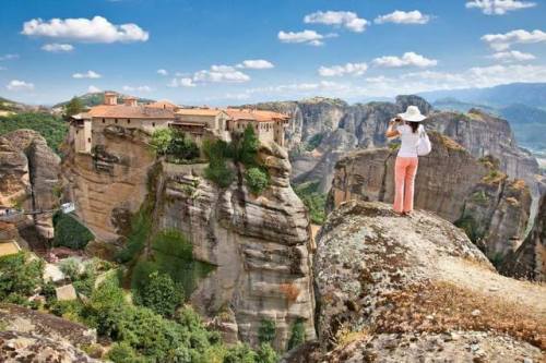 Meteora in Trikala, Greece.