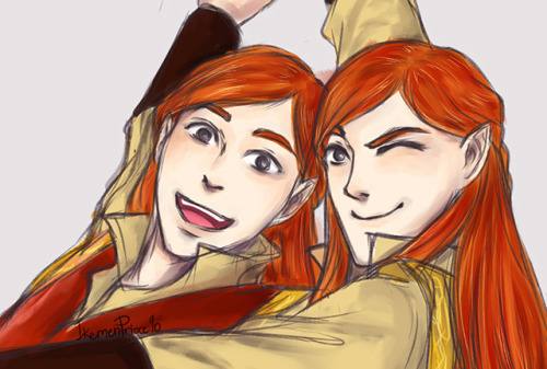 wreckitmaedhros:Sons of Feanor in Red: Come dance with MeFrom top: Maedhros, Maglor, Celegorm, Caran