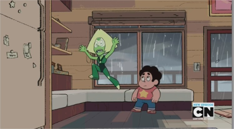 Peridot´s amazing jump.