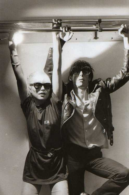 XXX vaticanrust:Debbie Harry and Iggy Pop photo