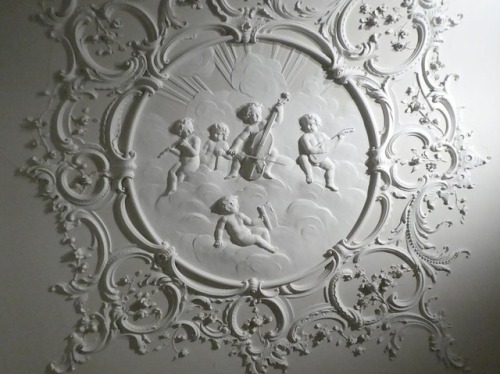myfairylily: 18th century ceiling detail at the Robert Adam house | @ntnostell