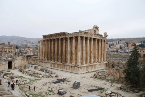 Springtime in Baalbek, Lebanonالربيع في بعلبك، لبنان