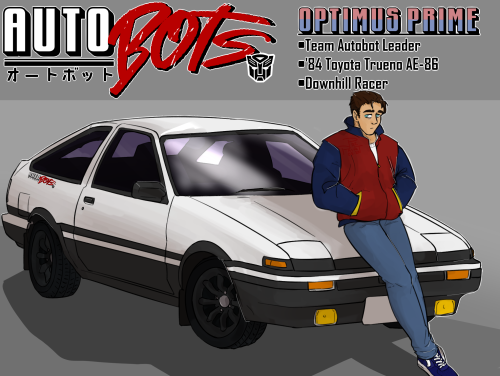 I’ve been binge-watching Initial D lately, and I finally caved… introducing, the Initial TF A