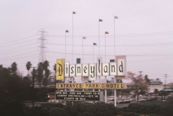 yourland:  Disneyland Entrance Sign, 1971