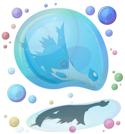 Latios&rsquo;s delightfully divine Bubble-Therapy!~I mean, how could I leave the brother out? Bi