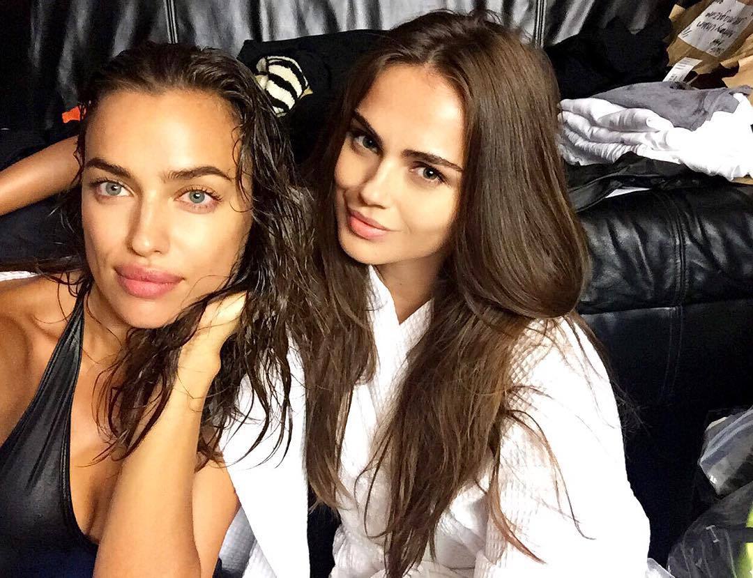 vicsecretmodels:  Irina &amp; Xenia