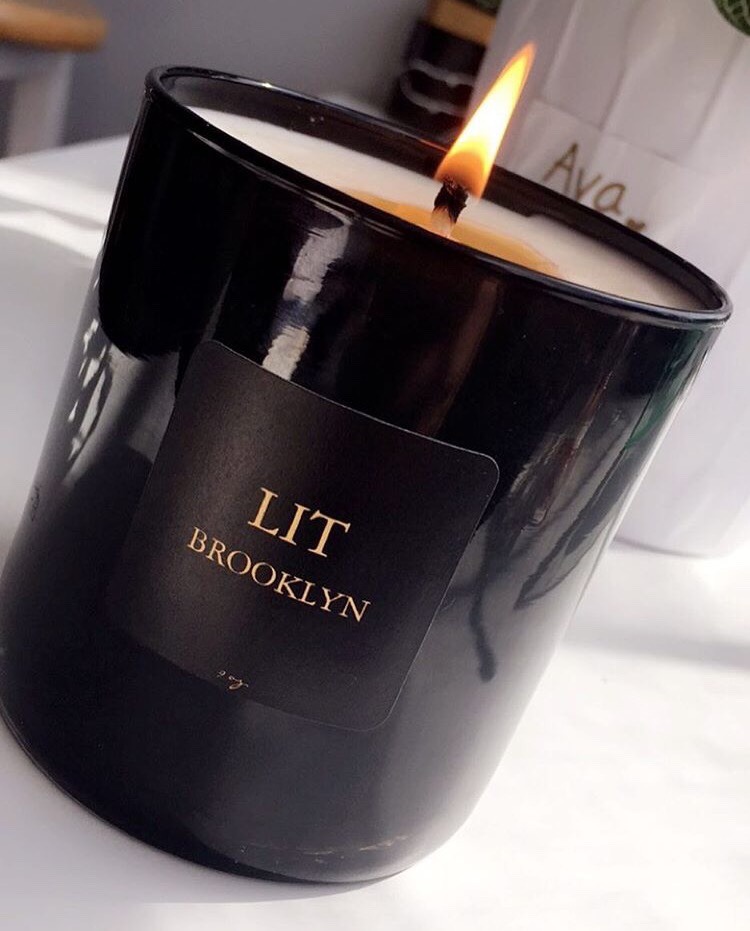 black-exchange:  Lit Brooklyn  litbklyn.com // IG: litbklyn  ✨ 100% Soy Candle