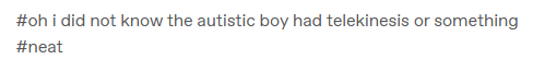 beatcroc:this is maybe the funniest possible tag to have left on a mp100 post