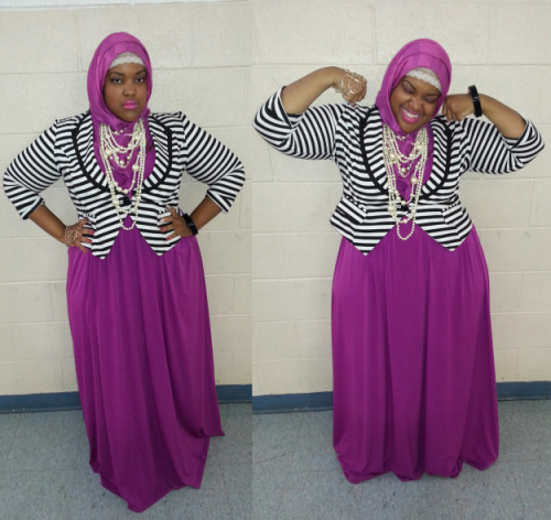 alithompson:ummahboutique:Muslimah Style +Plus+ : Dress & JacketDresses are one of the best camo