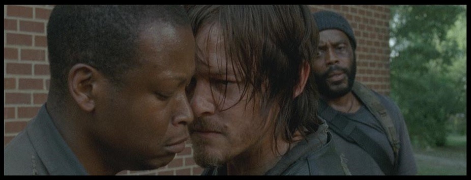 Would not want this boy all up in my face pissed at me (Daryl’s confrontation with