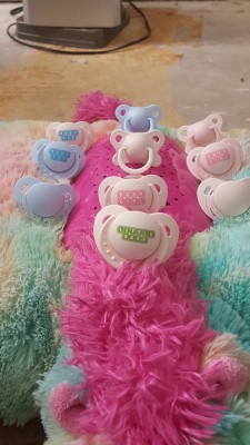 cookiegoesrawrrr:  Get 5% discount using my discount code “Cookiegoesrawrr” on any purchase from @onesiesdownunder including these cute pacis👶🍼🎀