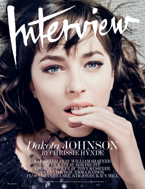   Dakota Johnson On the May 2016 Cover of InterView by Craig McDean