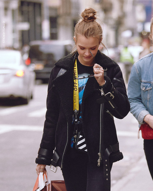 Josephine out and about in NYC - April 7th, 2018.By Ryan Kyungrockim.