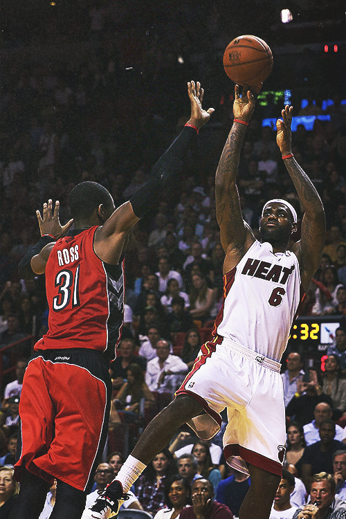-heat:  30 points, 5 assists and 4 rebounds. 