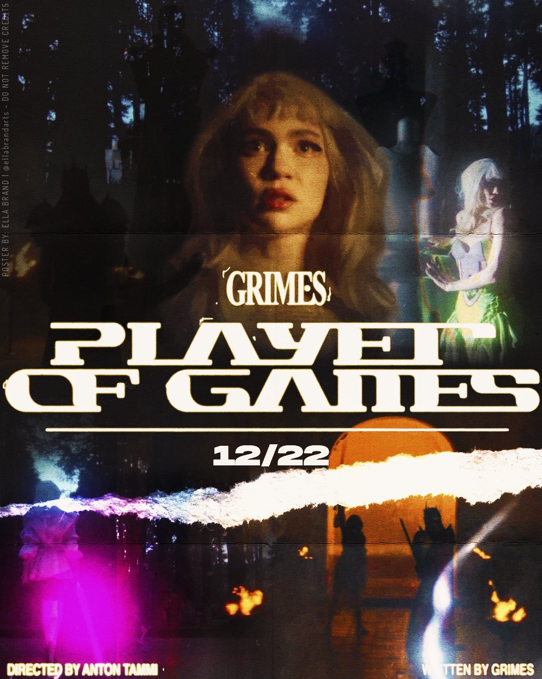 Grimes Player of Games - Grimes - Sticker