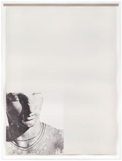 vjeranski:  Troy BrauntuchWhite Statue1976Lithograph and silkscreen on paper47 x 35 inches 