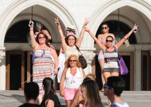people love to party in Vegas.