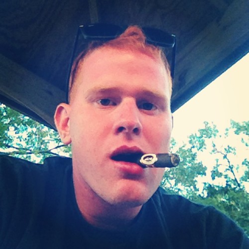 Once his big Brother, the one that got him smoking cigars, graduated he loved snapping photos and se