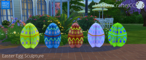 Modern Crafter Cc The Sims 4 Easter Egg Sculpture Made By Fresh