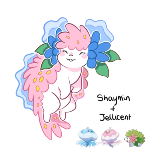 milly-dean: Shaymin + Jellicent | Shaymin (Alolan Forme) Thanks for the request Anon! It took a litt