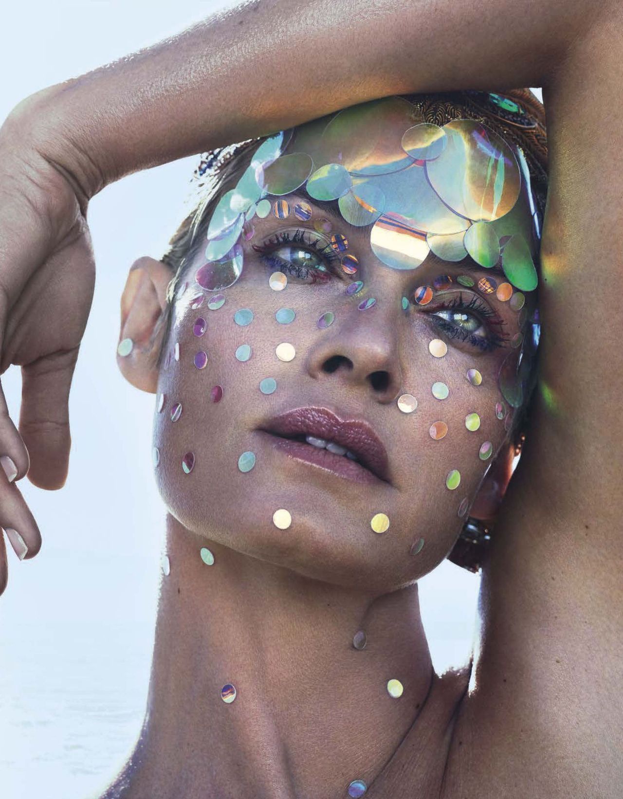 leah-cultice:Amber Valetta by Mert &amp; Marcus for Vogue Italia March 2019 